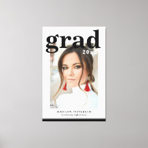 Fiesta de Graduación con Foto Elegante Escritura M