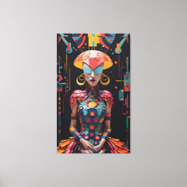 Lienzo Fiesta del té de la tarde de Alicia - Ken Gage Art