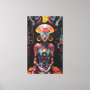 Lienzo Fiesta del té de la tarde de Alicia - Ken Gage Art