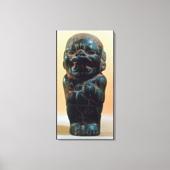 Lienzo Figura con la cabeza de un Jaguar (Anverso)