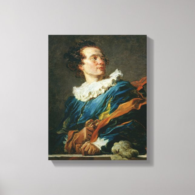 Lienzo Figura de la fantasía (Anverso)