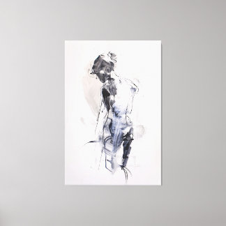 Lienzo Figura de la mujer abstracta -