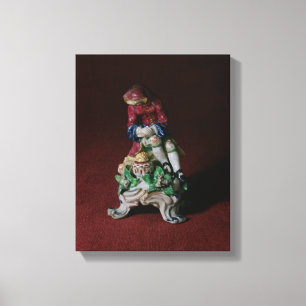 Lienzo Figura de la porcelana del arco del invierno,