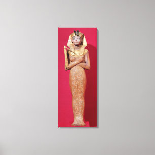 Lienzo Figura de Shabti del rey de la tumba de