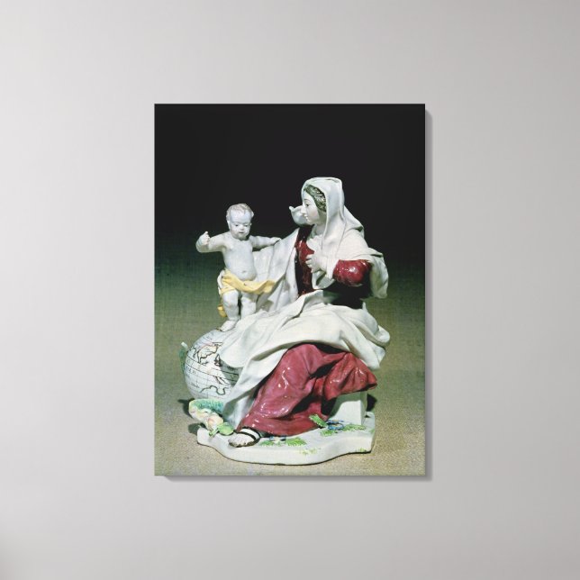 Lienzo Figura del Chelsea de Madonna y el Niño (Anverso)