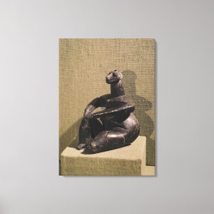 Lienzo Figura femenina asentada, 3500-2500 A.C.