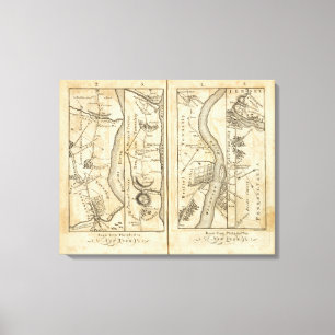Lienzo Filadelfia y la hoja de ruta de Nueva York