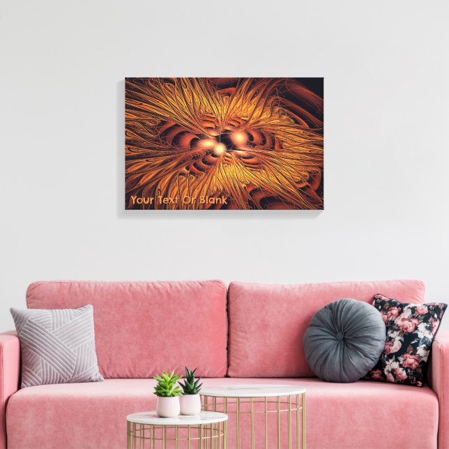 Lienzo Filamentos Ígneos (Insitu (Sala de estar))
