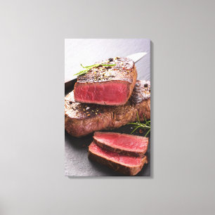 Lienzo Filete de carne de vaca