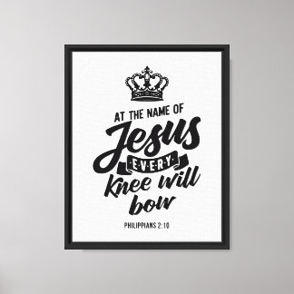 Lienzo Filipenses 2:10