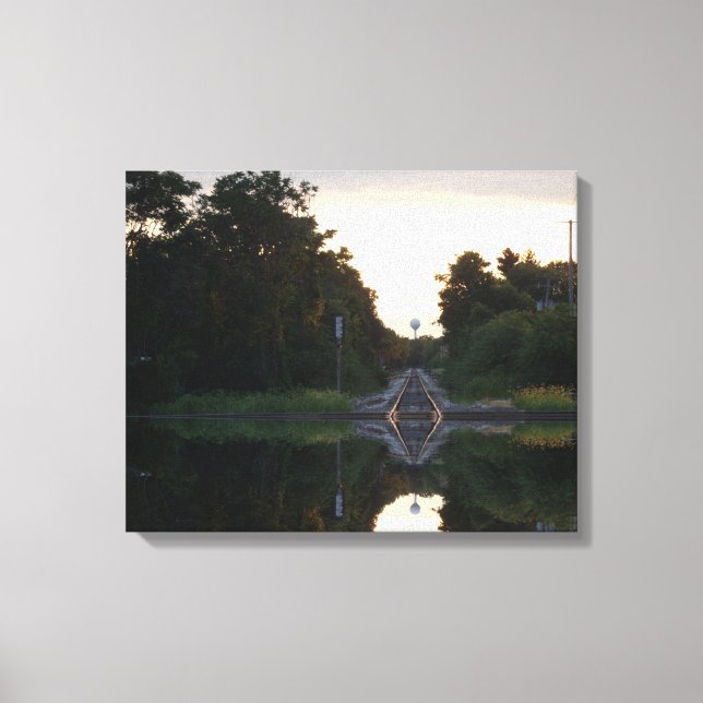 Lienzo Fin de la línea (Anverso)