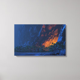 Lienzo Fin de la tierra (noche)