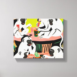 Lienzo Fin de semana de juego