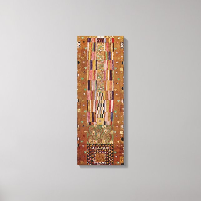 Lienzo Fin del Muro, Furisa Stoclet por Gustav Klimt (Anverso)