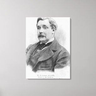 Lienzo Fin del siglo XIX de Alphonse Allais