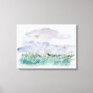 Lienzo Finisterio rural  Concarneau, Bretaña