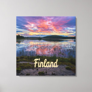 Lienzo Finlandia Helsinki Europa septentrional