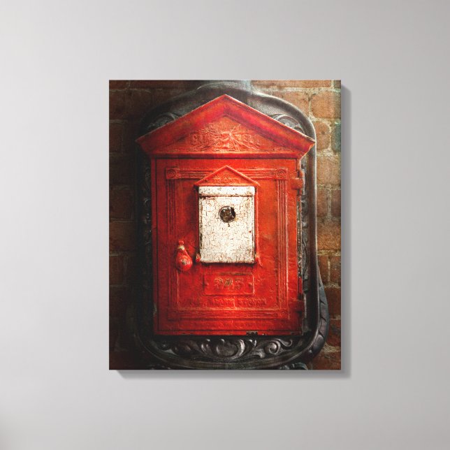 Lienzo Fireman - La caja de fuego (Anverso)