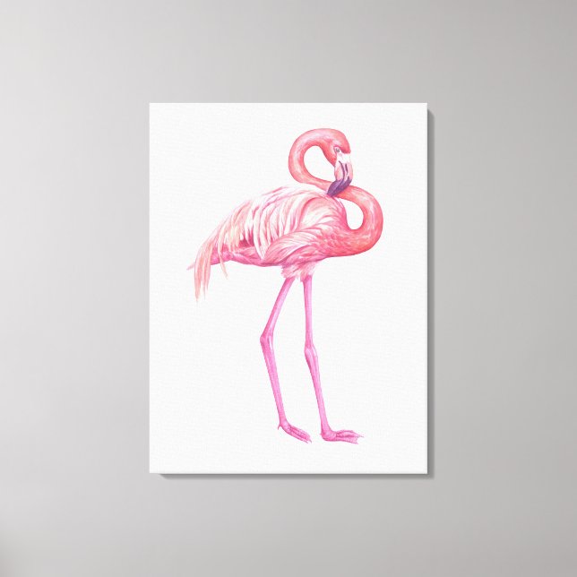 Lienzo Flamingo 2 (Anverso)