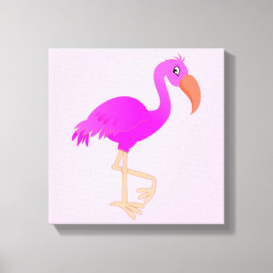 Lienzo Flamingo cutto - Feliz