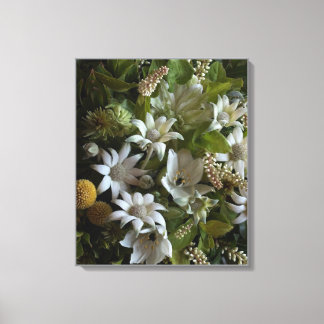 Lienzo Flannel Flower Velvet Texture Fine Art Canvas