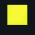 Lienzo Flat Yellow Background – Back-to-School Texture<br><div class="desc">Bright yellow flat background for student planners, classroom décor, folders, and back-to-school designs. Brighten your back-to-school creations with this vibrant Flat Yellow Background Texture, designed to spark creativity and add warmth to any graphic design or classroom setup. This clean, minimalist background brings cheerful energy while remaining versatile enough for a...</div>