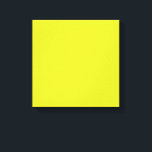 Lienzo Flat Yellow Background – Back-to-School Texture<br><div class="desc">Bright yellow flat background for student planners, classroom décor, folders, and back-to-school designs. Brighten your back-to-school creations with this vibrant Flat Yellow Background Texture, designed to spark creativity and add warmth to any graphic design or classroom setup. This clean, minimalist background brings cheerful energy while remaining versatile enough for a...</div>