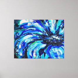 Lienzo Fleur bleue