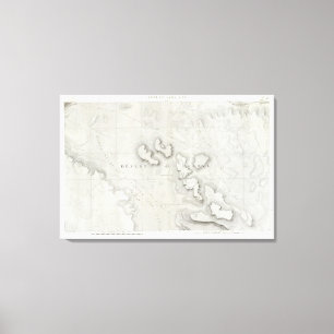 Lienzo Fleuve sin el agua, Egipto