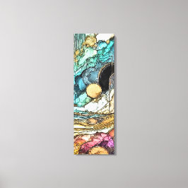 Lienzo Fliesender Goldfluss