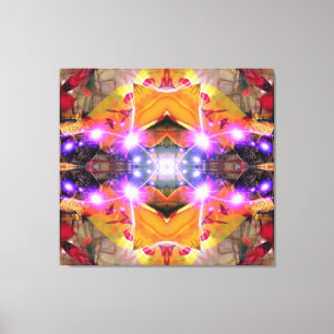 Lienzo Flor abstracta