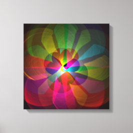 Lienzo Flor abstracta