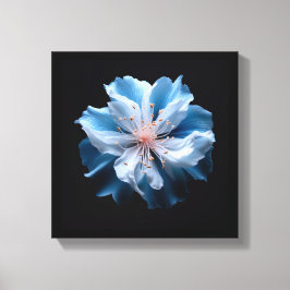 Lienzo Flor azul