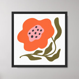 Lienzo Flor boho