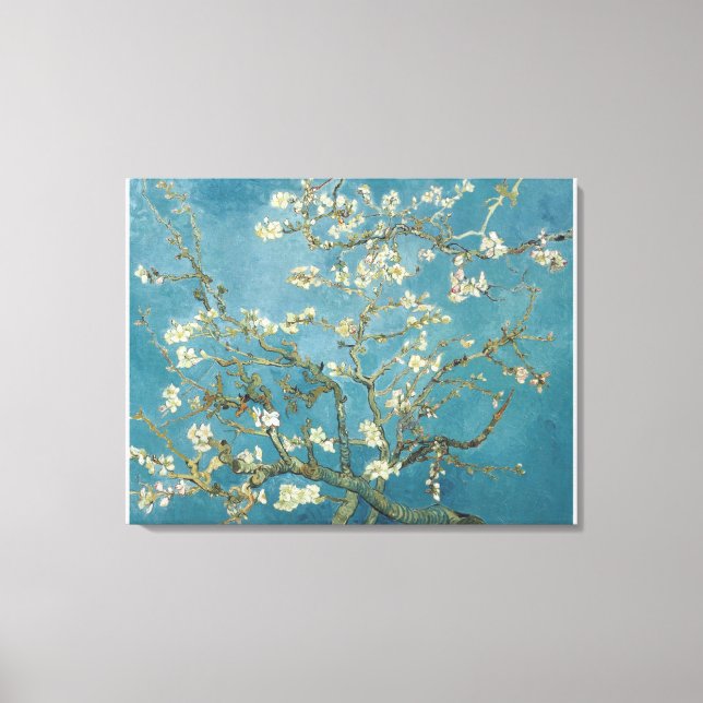Lienzo Flor de almendros de Vincent van Gogh (Anverso)