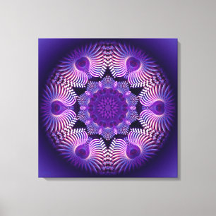 Lienzo Flor de Apofisis Kaleidoscope I
