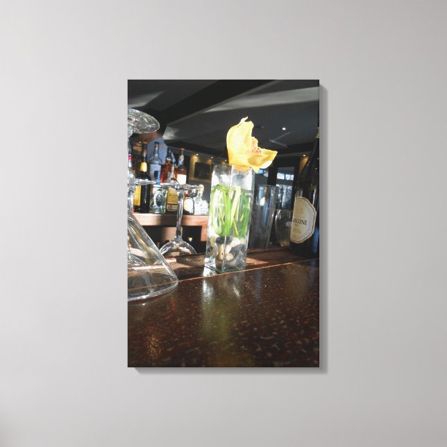 Lienzo Flor de Bote House (Anverso)