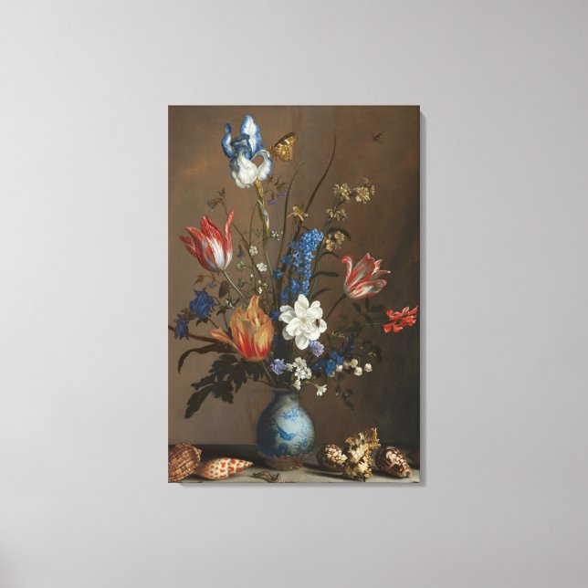 Lienzo Flor de cosecha y alcantarillas viejas con vida il (Anverso)