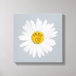 Lienzo Flor De Daisy Para El Fondo Del Personalizar De Tí