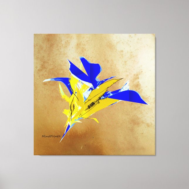 Lienzo Flor de Deseo (Anverso)