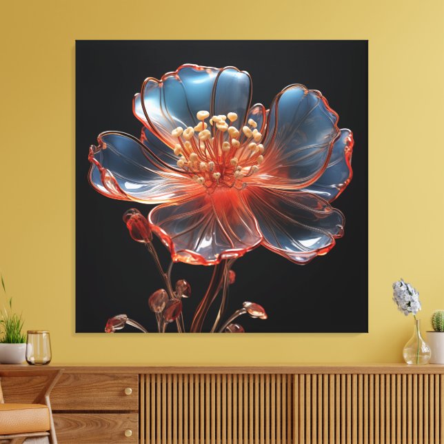 Lienzo Flor de ensueño (Insitu (Sala de estar))