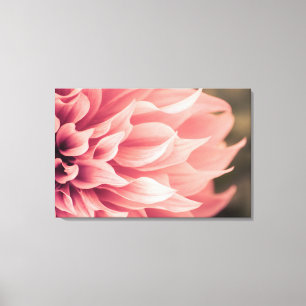 Lienzo Flor de la flor de la dalia