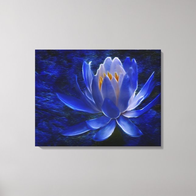 Lienzo Flor de Lotus y su significado (Anverso)
