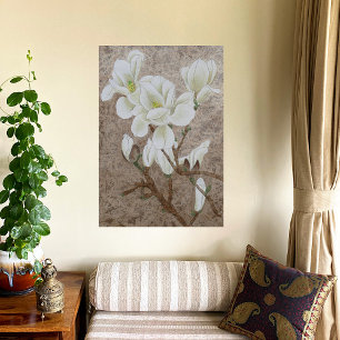 Lienzo Flor de Magnolia