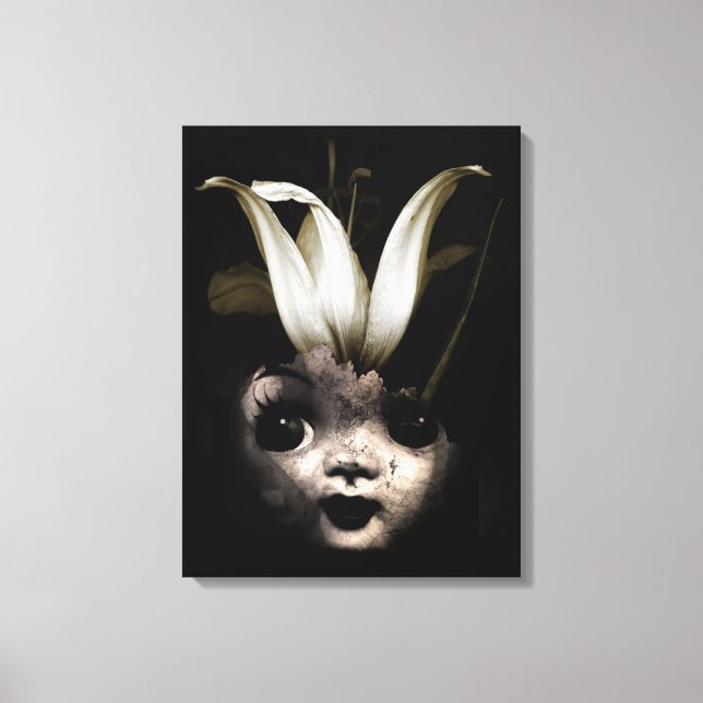 Lienzo Flor de muñeca 2013 (Anverso)