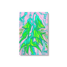 Flor de pájaro australiana, pintura tropical flora