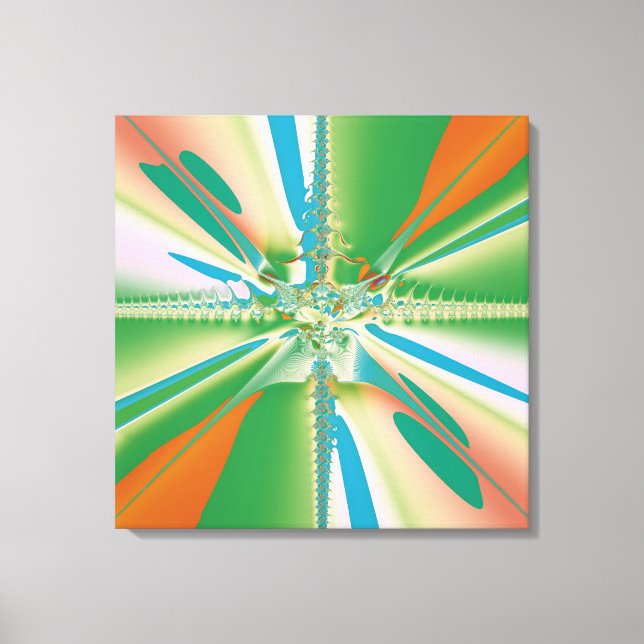 Lienzo Flor de primavera (Anverso)