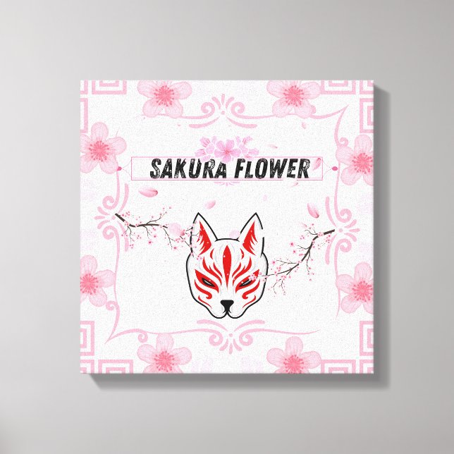 Lienzo Flor de Sakura – La Belleza de la Cereza Japonesa  (Anverso)