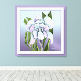 Lienzo Flor de Smeraldo