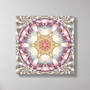 Lienzo Flor de vida Mandala 13 envueltas tela impresa
